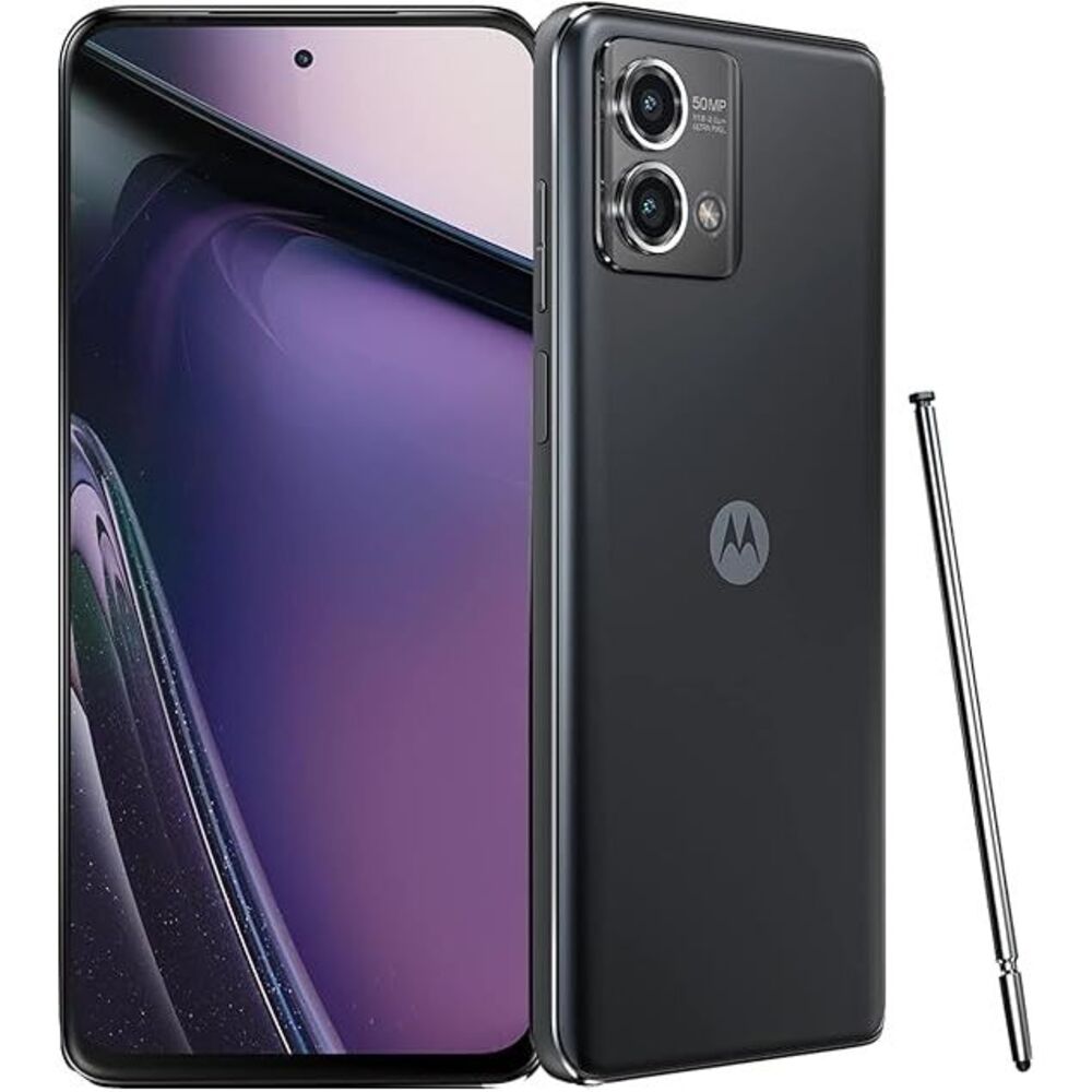 Motorola Moto G Stylus 5G 2023 128+4GB 6.6" Dual SIM Unlocked Smart Phone, Black